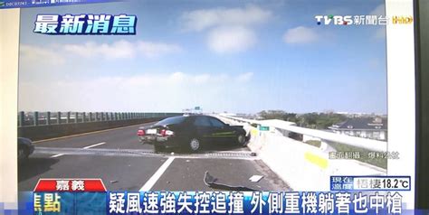 廂型車撞轎車！失控s型連撞護欄 人輕傷│tvbs新聞網