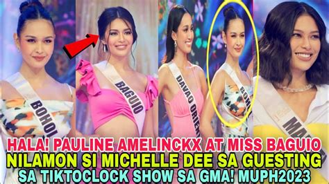 Krishnah Gravidez At Pauline Amelinckx Kinabog Si Michelle Dee Sa