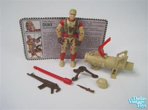 1992 Hasbro Gi Joe Duke With Filecard 331i