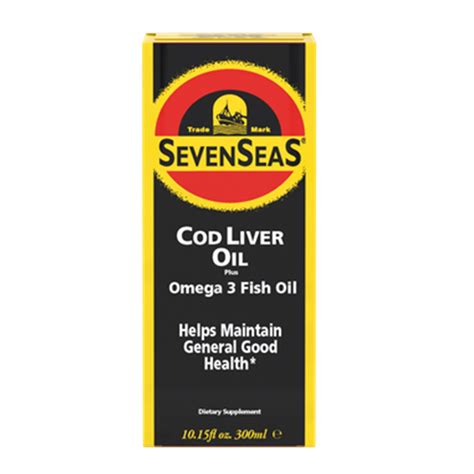 Sevenseas Cod Liver Oil Plus Omega Fish Oil Ml Atlantic Health