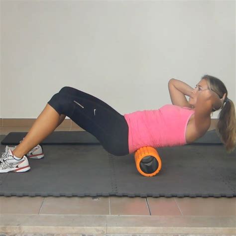 Foam Roller Lower Back Exercise Lower Back Exercises Back Exercises