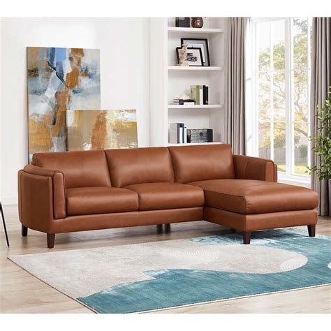 Antilles 2 Piece Leather Sectional