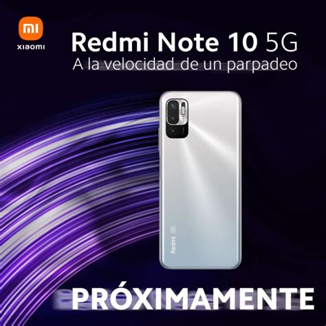 Sé parte del increíble lanzamiento del nuevo Xiaomi Redmi Note 10 5G