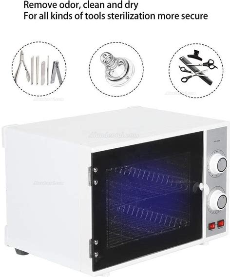 Buy Cheap L UV Ultraviolet Ozone Sterilizer Disinfection Hot Heater Cabinet For Manicure