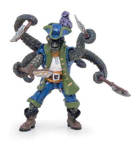 Octopus Mutant Pirate Papo