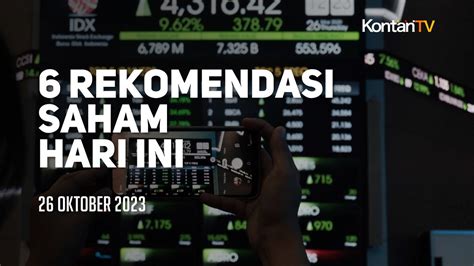 Musim Laporan Keuangan Mulai Tiba Berikut Rekomendasi Saham Hari Ini