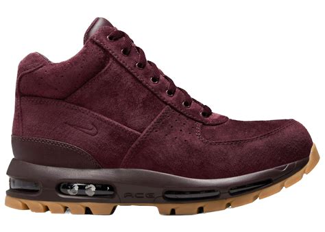 Nike Air Max Goadome Deep Burgundy Suede - Swappa