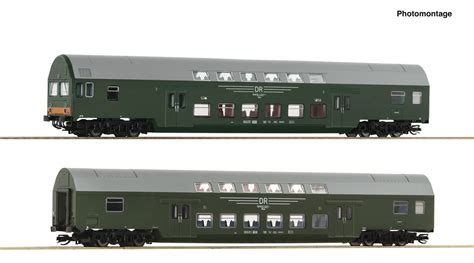 Modellbahn Scheierlein Roco Tlg Set Doppelstockwagen Dr