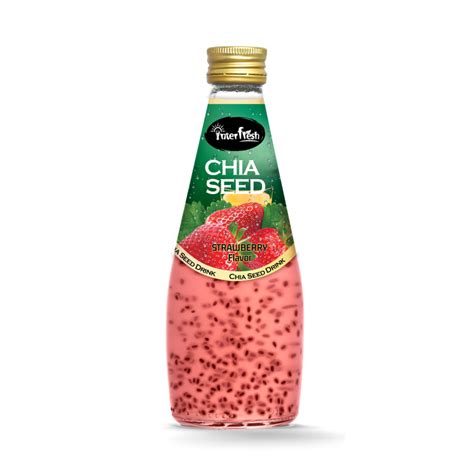 Ml Interfresh Chia Seed Drink Strawberry Flavour Interfresh Food