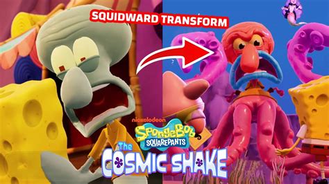 SQUIDWARD Final Boss Fight SpongeBob SquarePants The Cosmic Shake