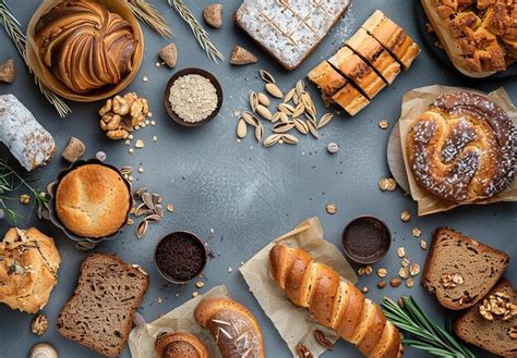 Premium Photo Photo Of Pastry Assortment Variety Of Breads And Bakery