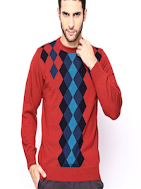 Buy Monte Carlo Men Red Sweater - Sweaters for Men 468092 | Myntra