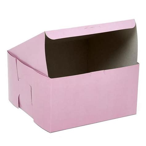 Pink Bakery Boxes