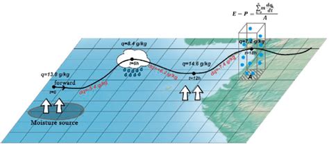 Schematic Representation Of The Moisture Transport Analysis Procedure