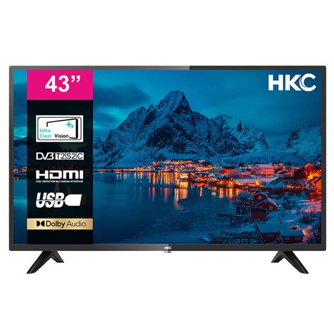 HKC 43F1 Full HD LED-tv 109 cm/43 inch with Triple Tuner, CI+ ...