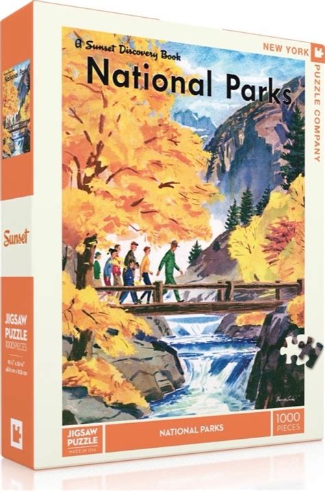 National Parks Puzzle 1000pc Eurekapuzzles