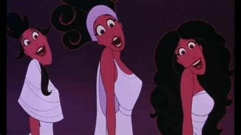 The Muses From Disneys Hercules Sing In Greek Youtube