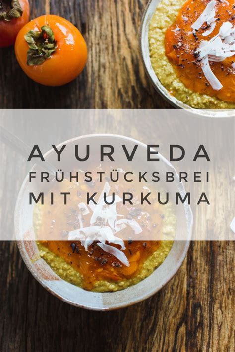 Rezept Ayurvedischer Kurkuma Apfel Porridge Mit Kokos Ayurvedische