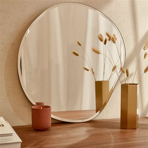 Ferm Living Pond Mirror Small Brass End Us