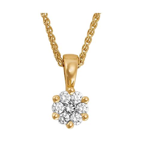 Collier 585er Gelbgold Mit Brillanten Online Bei CHRIST Kaufen