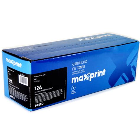 Toner Hp Maxprint Q A Preto