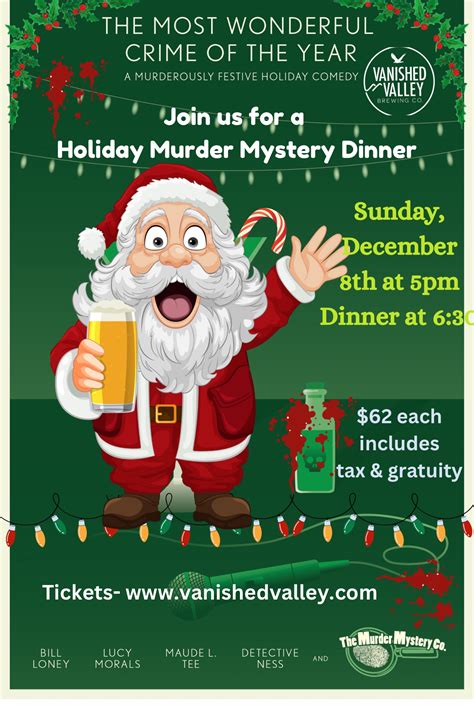 Holiday Murder Mystery Dinner