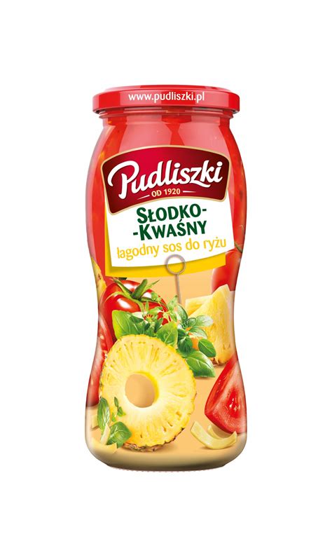 Pudliszki Sos słodko kwaśny łagodny do ryżu 500g 13389521335 Allegro pl