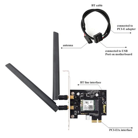 3000mbps Intel Ax200 Wifi 6 Pcie Card 802 11ax Pci Wifi Bluetooth 5 1 Pc Adapter Ebay