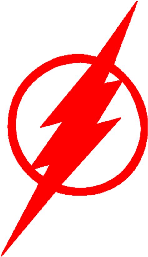 Stunning Ideas Red Lightning Bolt Logo Flash Dc Comics Logo Png