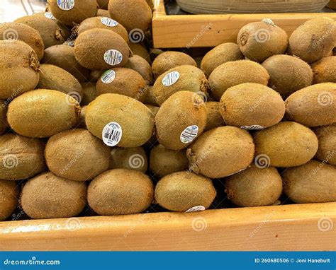 Kiwi Fruit Stacked in a Produce Department of a Publix Grocery Store ...
