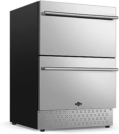 Amazon Summit CT66BK2SS 24 Wide Under Counter Refrigerator