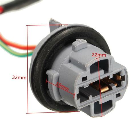 Universal Pigtail Wire Female Socket Two Harness Front Turn Signal