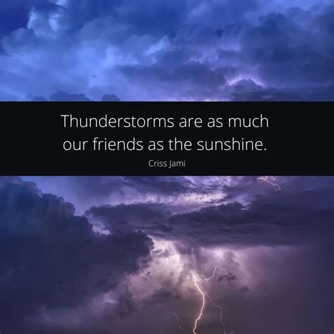 15 Mind Soothing Thunderstorm Quotes - QUOTEISH