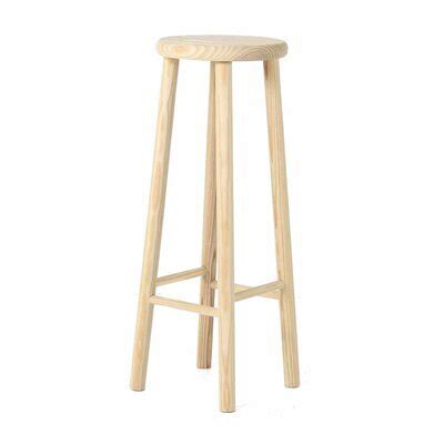 Tabouret De Bar X X Cm En Pin Teint Beaufort Maison Et Styles