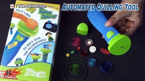 Unboxing Automated Paper Quilling Tool Super Quiller Tool How To