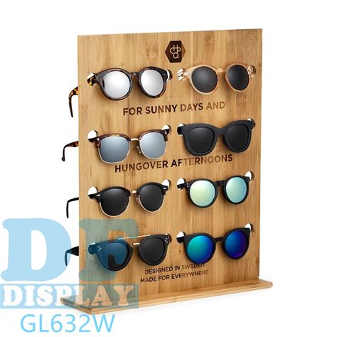 Wooden Sunglasses Display Bamboo Sunglasses Display Sunglass Display