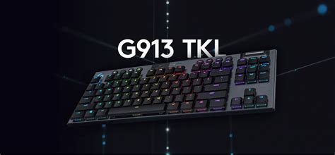 Logitech G913 TKL Lightspeed Wireless RGB Mechanical Gaming Keyboard