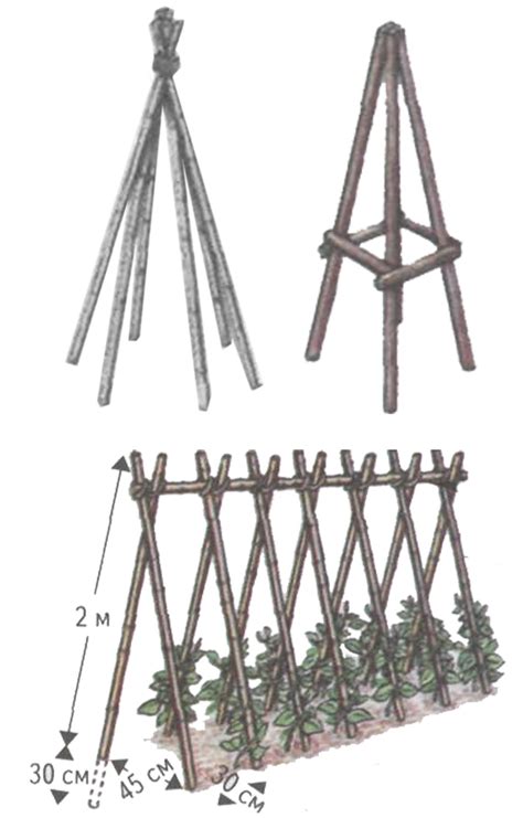 Пирамида для цветов из дерева - 71 фото