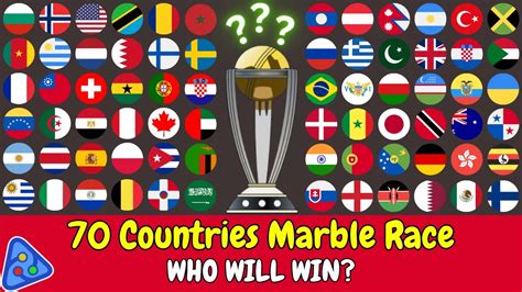 Countries Winner Marble Race Algodoo Marble Race World