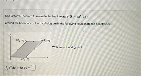 Solved Use Green S Theorem To Evaluate The Line Integral Of F X6