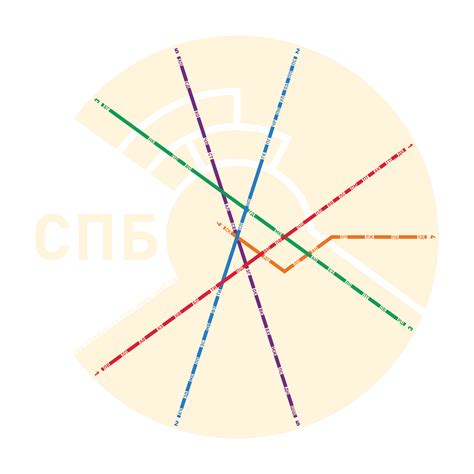 Saint Petersburg Metro Map Inat