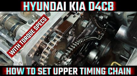 Cvvt Timing Gear Torque Specs Hyundai Kia Nu Off