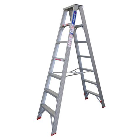 Indalex Tradesman Aluminium Double Sided Step Ladder Kg Ft M