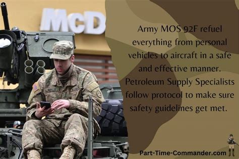 Army 92F MOS: Petroleum Supply Specialist