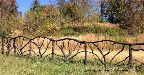 Beautifully Crafted Fence Along A Country Road Outside Of Asheville