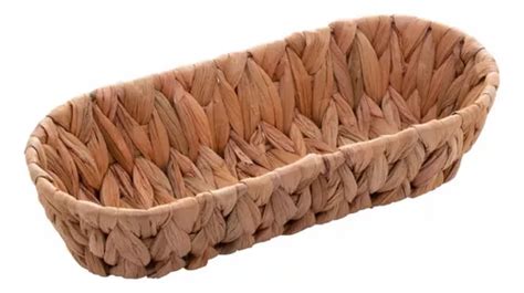 Cesta Oval Fibra Natural Cm X Cm Parcelamento Sem Juros