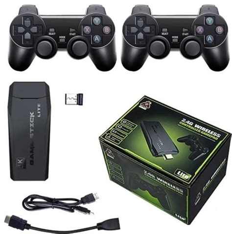 Купить Игровая приставка 4K Game Stick Lite 20000 игр 2.4 гц ...
