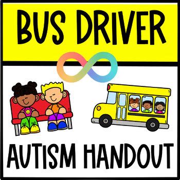 Bus Driver Neuro Affirming Autism Acceptance Handout Tpt