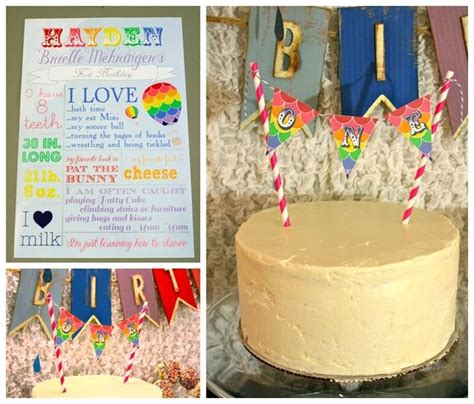 Hot Air Balloon Sky Birthday Party Ideas Photo 5 Of 19 Hot Air Balloon Party Party Balloons