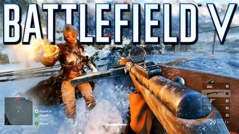 Battlefield 5 Multiplayer Gameplay On Grand Operations Youtube